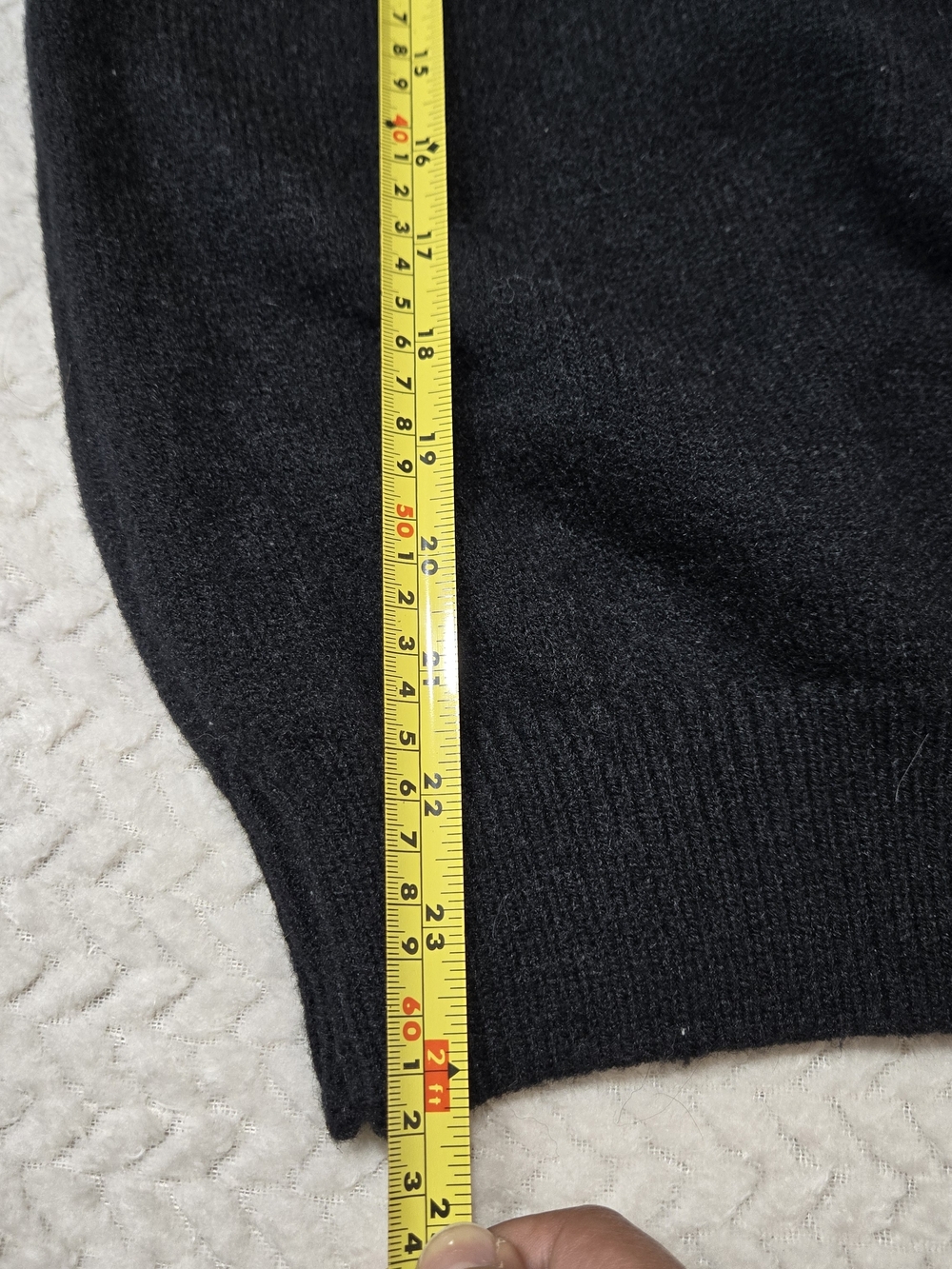 Aelfric Eden Goose Sweater Black Crewneck Graphic Knit Size Large *Cut Neckline - Picture 6 of 9